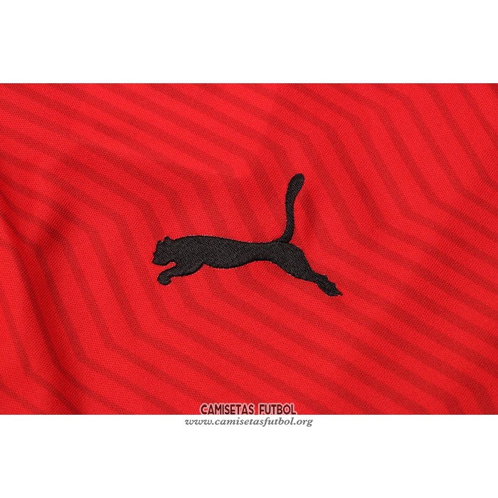 Chandal del AC Milan Manga Corta 2021/2022 Rojo